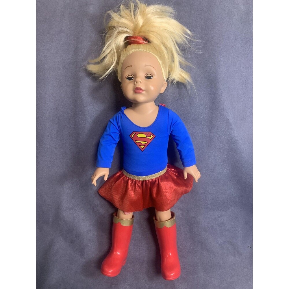 Madame Alexander Supergirl 18 Inch Play Doll Blonde Hair Blue Eyes DC Comics